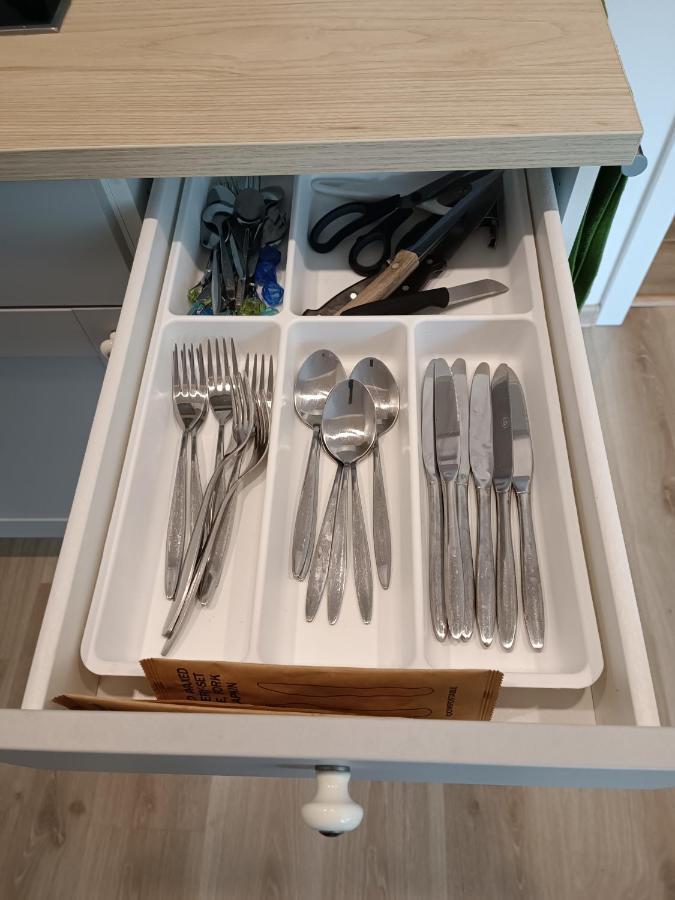 Liuto Apartamentai Juodkrantė Eksteriør billede